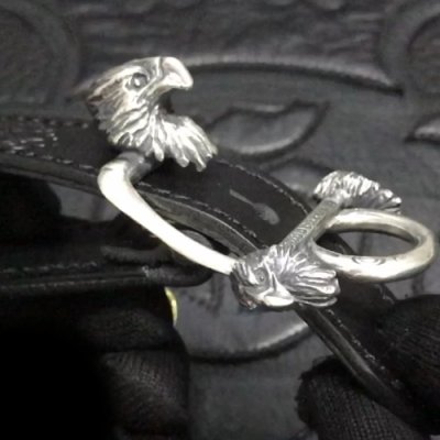 画像5: Eagle On American Classic Square Buckle With Eagle T-bar & O-ring Belt Loop