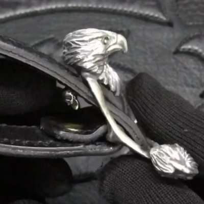 画像7: Eagle On American Classic Square Buckle With Eagle T-bar & O-ring Belt Loop