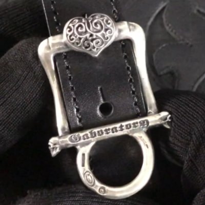 画像3: Heart On American Classic Square Buckle With Phantom T-bar & O-ring Belt Loop