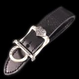 Heart On American Classic Square Buckle With Phantom T-bar & O-ring Belt Loop