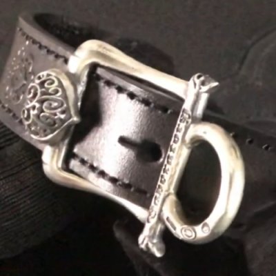 画像12: Heart On American Classic Square Buckle With Phantom T-bar & O-ring Belt Loop