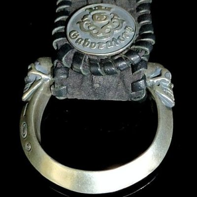 画像11: Half Skull Triangle Wire With Hippo Skin Belt Loop