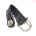 画像4: [新入荷★現品限り即納]  Crocodile Leather Wide Belt Loop  [Flank] 