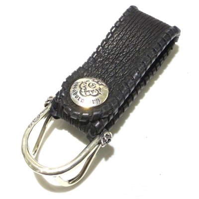 画像1: [新入荷★現品限り即納]  Shark Leather Wide Triple Belt Loop  