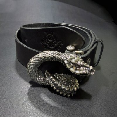 画像1: Large Snake Buckle