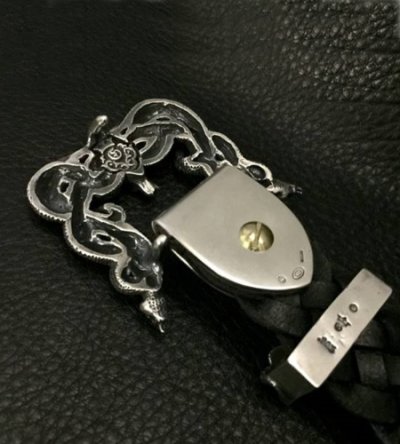 画像16: Large Snake & Buffalo Skull Belt Buckle