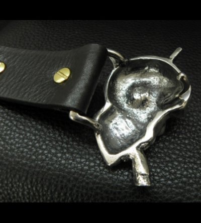 画像7: Smorking Skull & Crown Belt Buckle