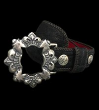 4 Crown Santa Claus Belt Buckle