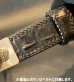 画像16: Crocodile Horn Back Leather Belt (Black)