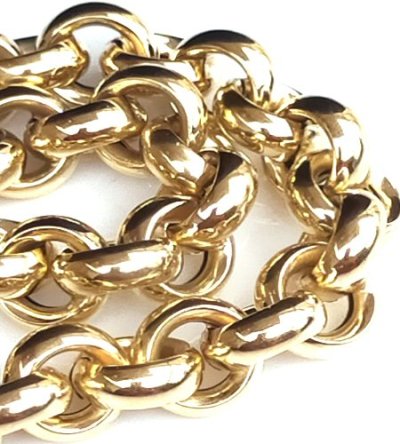 画像3: 【一点もの】14K Gold O-Ring Links Bracelet