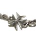 画像4: Maltese Cross & Half Small Oval Links Bracelet