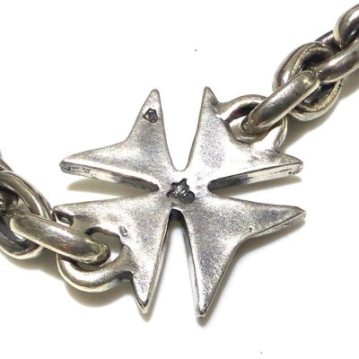 画像7: Maltese Cross & Half Small Oval Links Bracelet