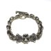 画像4: 1/8 4Heart Crown & Half Small Oval Chain Bracelet