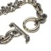 画像7: 1/8 4Heart Crown & Half Small Oval Chain Bracelet