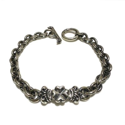 画像1: 1/16 4Heart Crown & 7 Chain Bracelet