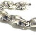 画像5: All Slant Head Skulls Link Bracelet