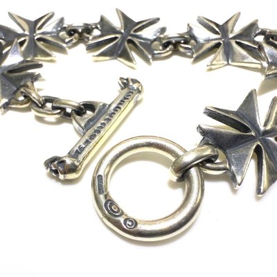 画像6: Half Maltese Cross Links Bracelet