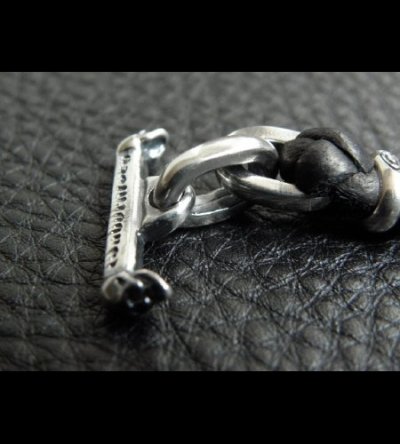 画像5: Quarter Lion braid leather bracelet