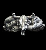 Large Buffalo Skull & Large Snake Bracelet
