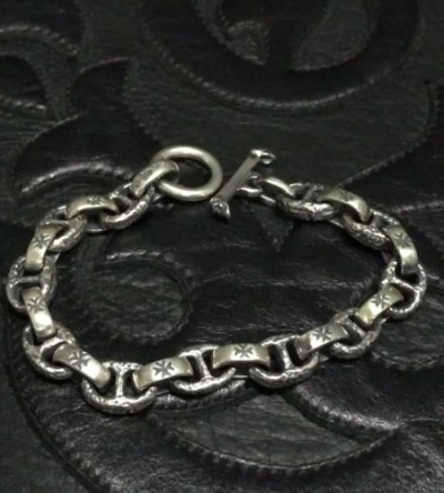 画像3: Quarter H.W.O & Chiseled Anchor Links Bracelet