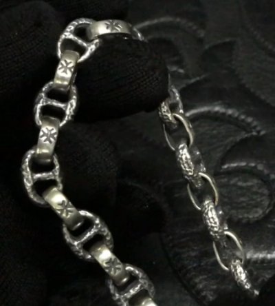 画像9: Quarter H.W.O & Chiseled Anchor Links Bracelet