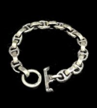 Quarter H.W.O & Chiseled Anchor Links Bracelet