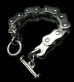 画像1: Motorcycle Chain Bracelet (Large) (1)
