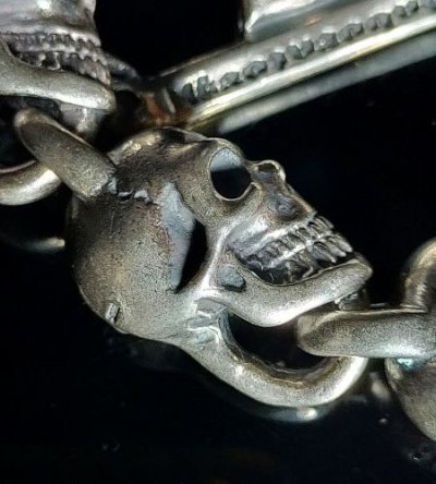 画像12: All Skulls Link Bracelet