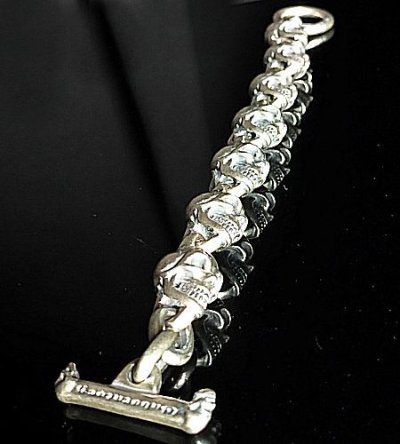 画像6: All Skulls Link Bracelet