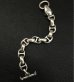 画像8: Long neck bulldog with smooth anchor links bracelet