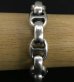 画像14: Long neck bulldog with smooth anchor links bracelet