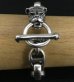 画像10: Long neck bulldog with smooth anchor links bracelet