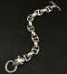 画像7: Long neck bulldog with smooth anchor links bracelet