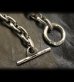 画像5: Skull Pins With Small Oval Chain Links Bracelet