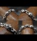 画像8: Skull Pins With Small Oval Chain Links Bracelet