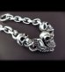 画像2: Skull wing with 2skulls bracelet (2)