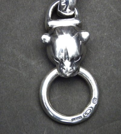 画像6: Panther With H.W.O & Smooth Anchor Links Bracelet