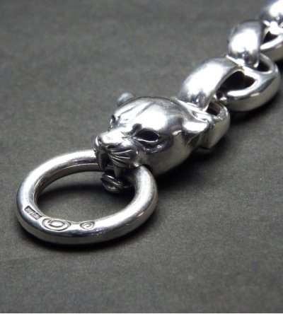 画像8: Panther With H.W.O & Smooth Anchor Links Bracelet