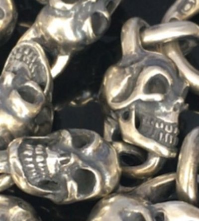 画像5: Half 9Skull Links Bracelet