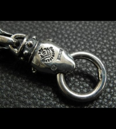 画像18: Stud Bolo Neck Old Bulldog With 7-Skull Links Bracelet