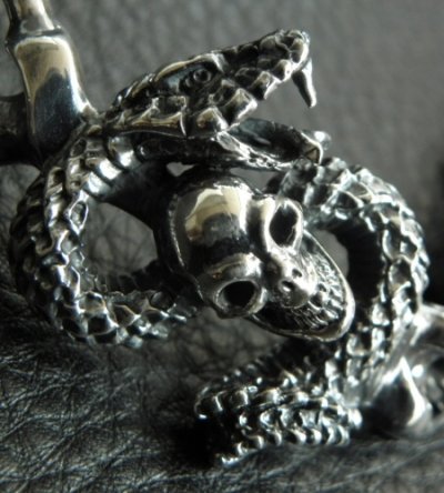 画像13: Half Snake Born With 4Skulls Bracelet