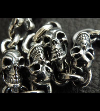 画像17: Half Snake Born With 4Skulls Bracelet