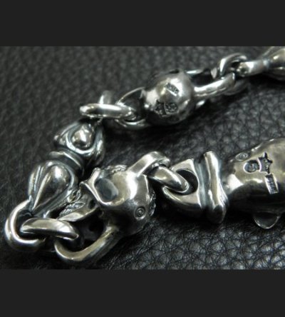 画像14: Long Neck Panther With Noodle & Skull Bracelet