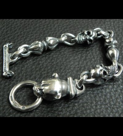 画像3: Long Neck Panther With Noodle & Skull Bracelet