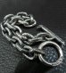画像7: Textured Small Oval Chain Link Bracelet