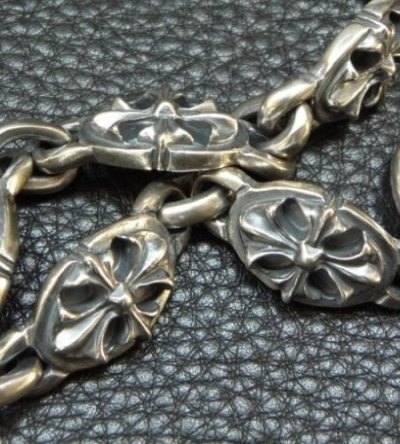 画像5: All Cross Oval Links Bracelet