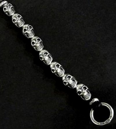 画像14: 8Skulls braid leather bracelet