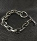 画像7: Master Small Oval Chain Links Bracelet