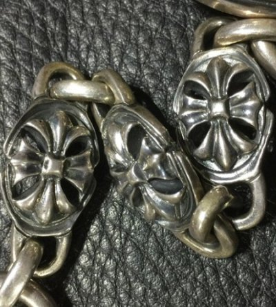 画像10: Old Cross Oval With Small Old Cross Oval Links Bracelet