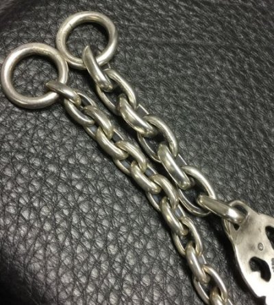 画像4: Battle-Ax ID With Master Small Oval Links Bracelet